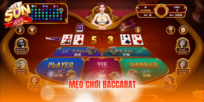 Mẹo Chơi Baccarat – Công Thức Và Kinh Nghiệm Thực Tế 1 meo choi baccarat