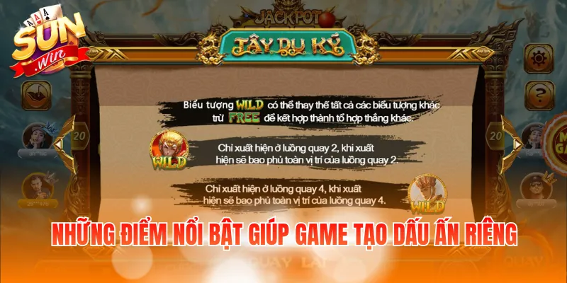 Tây Du Thần Khí - Khám Phá Game Slot Chủ Đề Hấp Dẫn 4 Những điểm nổi bật giúp game tạo dấu ấn riêng