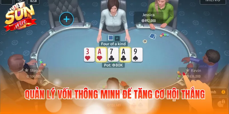 Làm Giàu Từ Poker Với Kinh Nghiệm Hay Dành Cho Người Chơi 3 Quản lý vốn thông minh để tăng cơ hội thắng