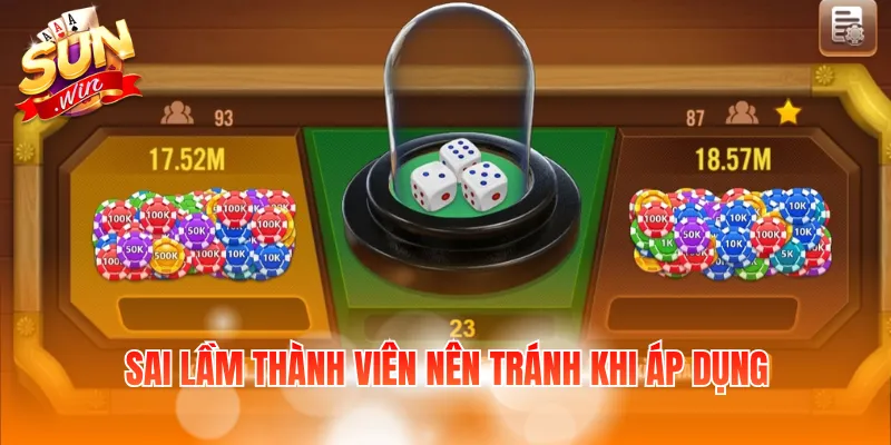 Cách Đánh Cầu Nghiêng Tài Xỉu – Hướng Dẫn Nhận Diện Nhanh 4 Sai lầm thành viên nên tránh khi áp dụng