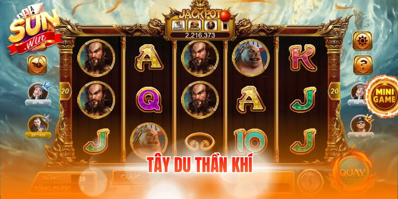 Tây Du Thần Khí - Khám Phá Game Slot Chủ Đề Hấp Dẫn 1 tay du than khi