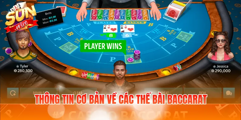 Các Thế Bài Baccarat Phổ Biến Và Cách Nhận Biết Chính Xác 2 Thông tin cơ bản về các thế bài Baccarat