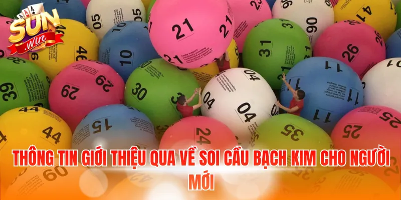 Soi Cầu Bạch Kim Siêu Nhanh Và Chính Xác Tại Sunwin 2 Thông tin giới thiệu qua về soi cầu bạch kim cho người mới